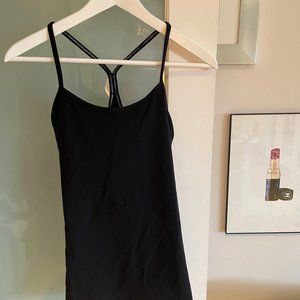 Three Lululemon Racer Tanks and One Sports Bra